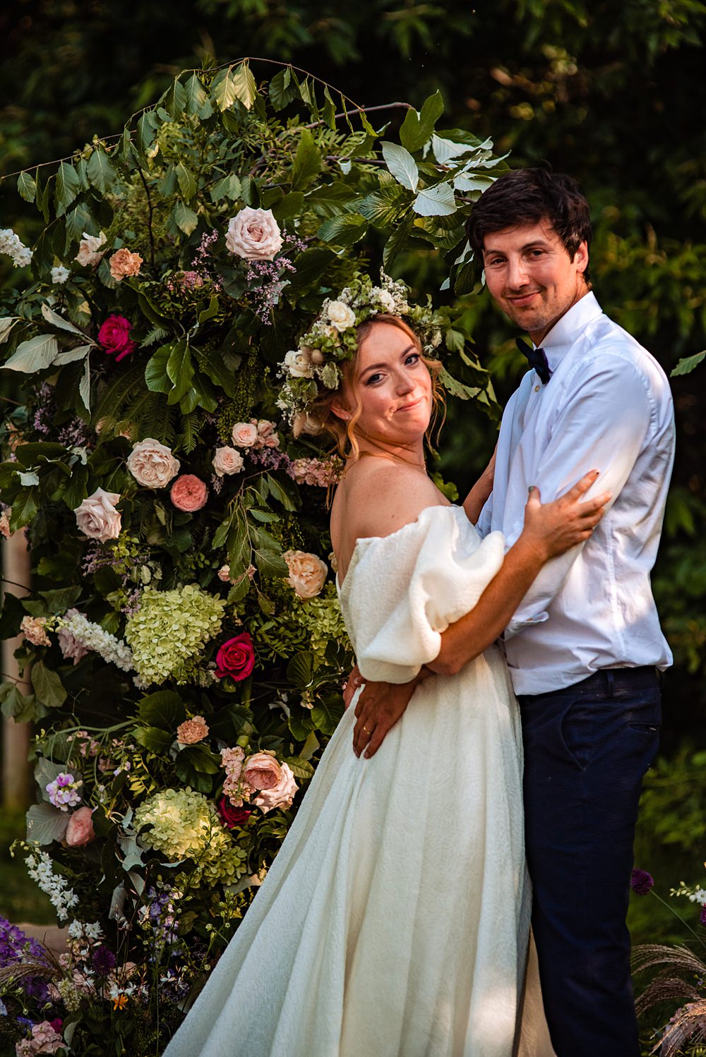 Aisle Outdoor Decor Pillar Flowers Frickley Lake Wedding Natalia Case Photography
