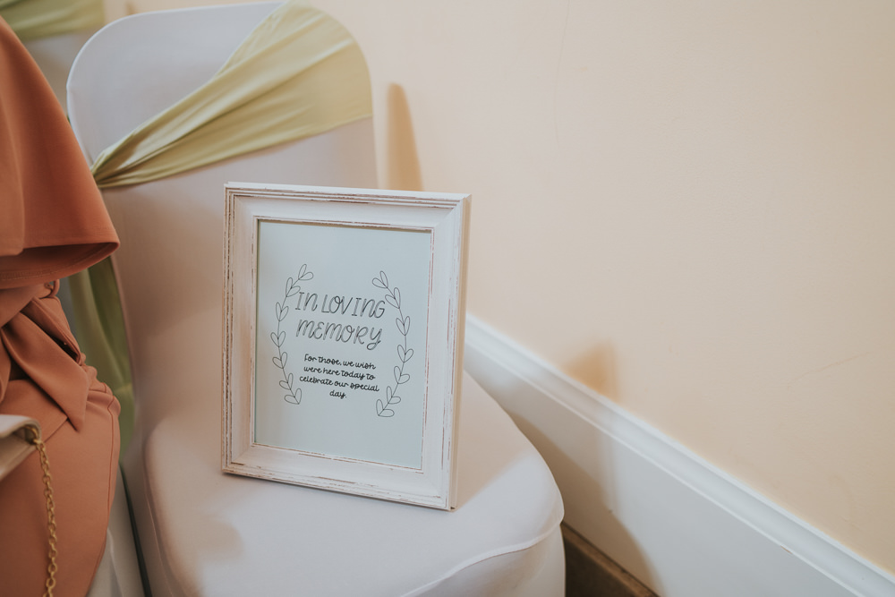 Memory Sign Ceremony Orangery Mount Edgcumbe Wedding Grace Elizabeth Photography