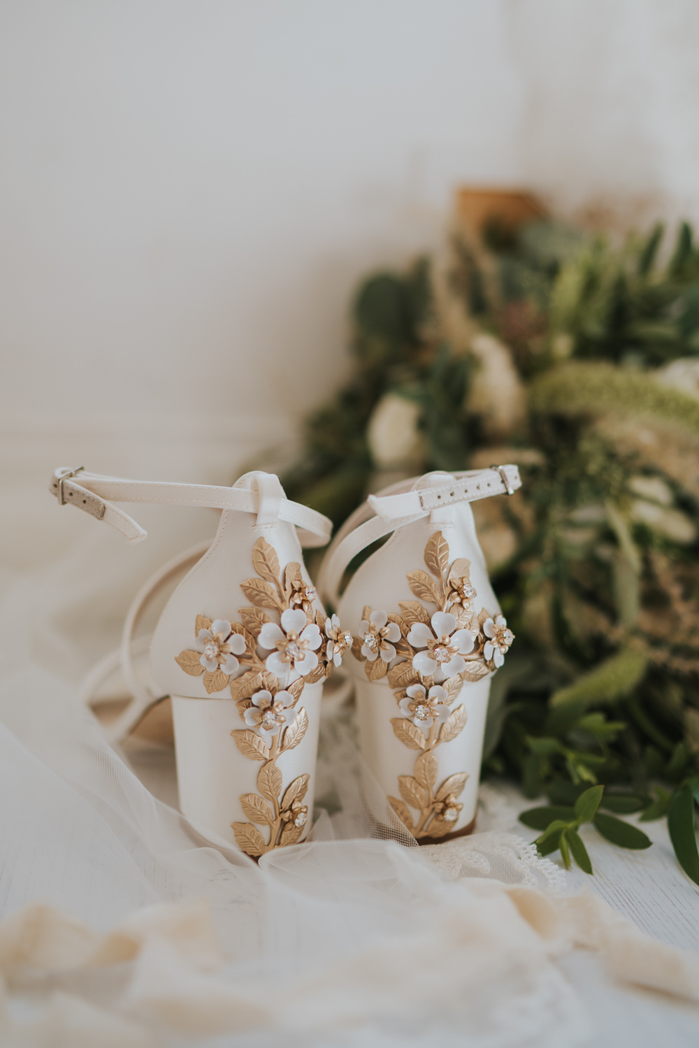 Bride Shoes Block Heel Orangery Mount Edgcumbe Wedding Grace Elizabeth Photography