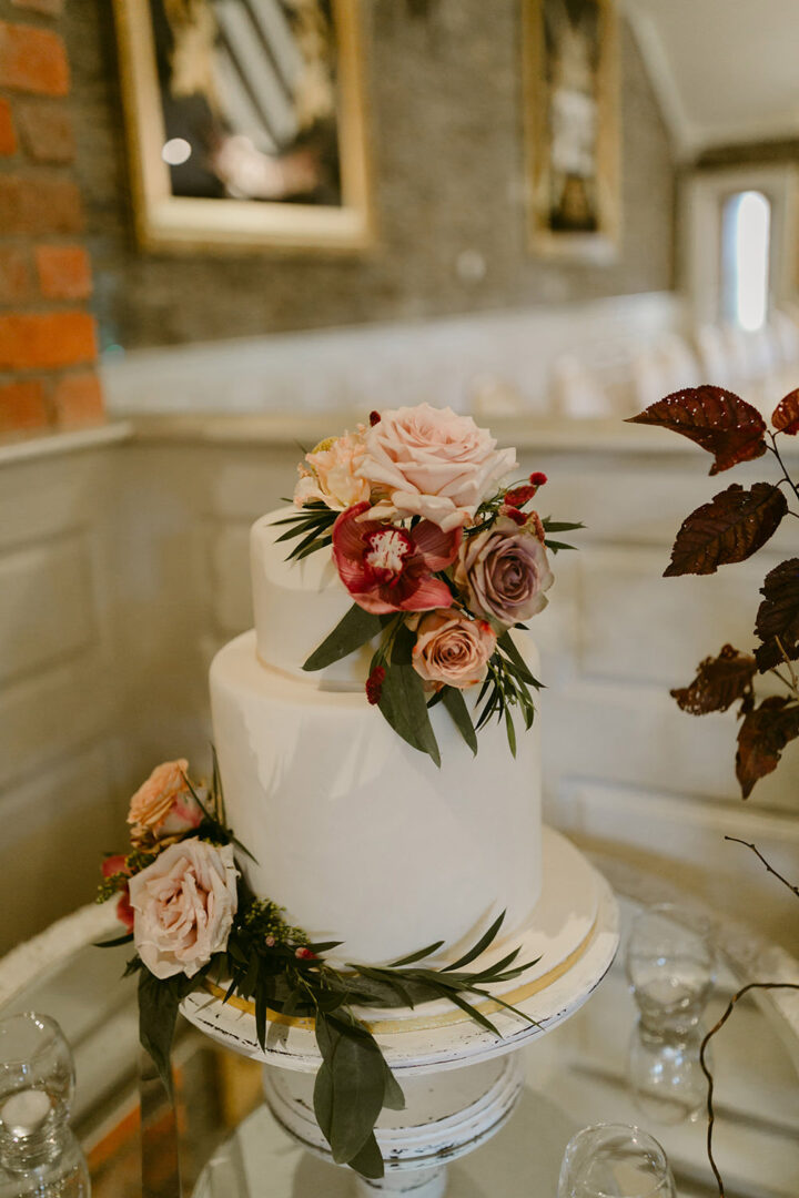 Two Tier Cake Wedding Ideas Adam and Grace