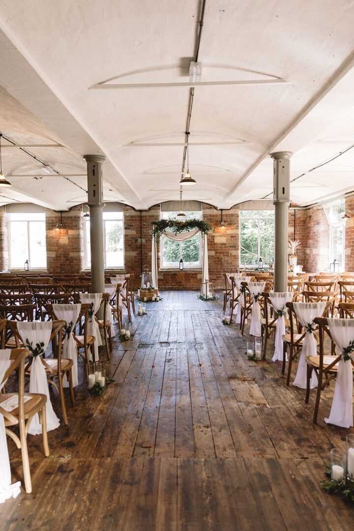 Wedding Aisle Decor Chair Sashes Louise Barry