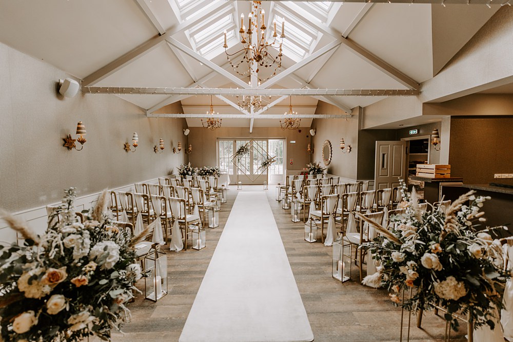 Wedding Aisle Decor Gold The Light Painters