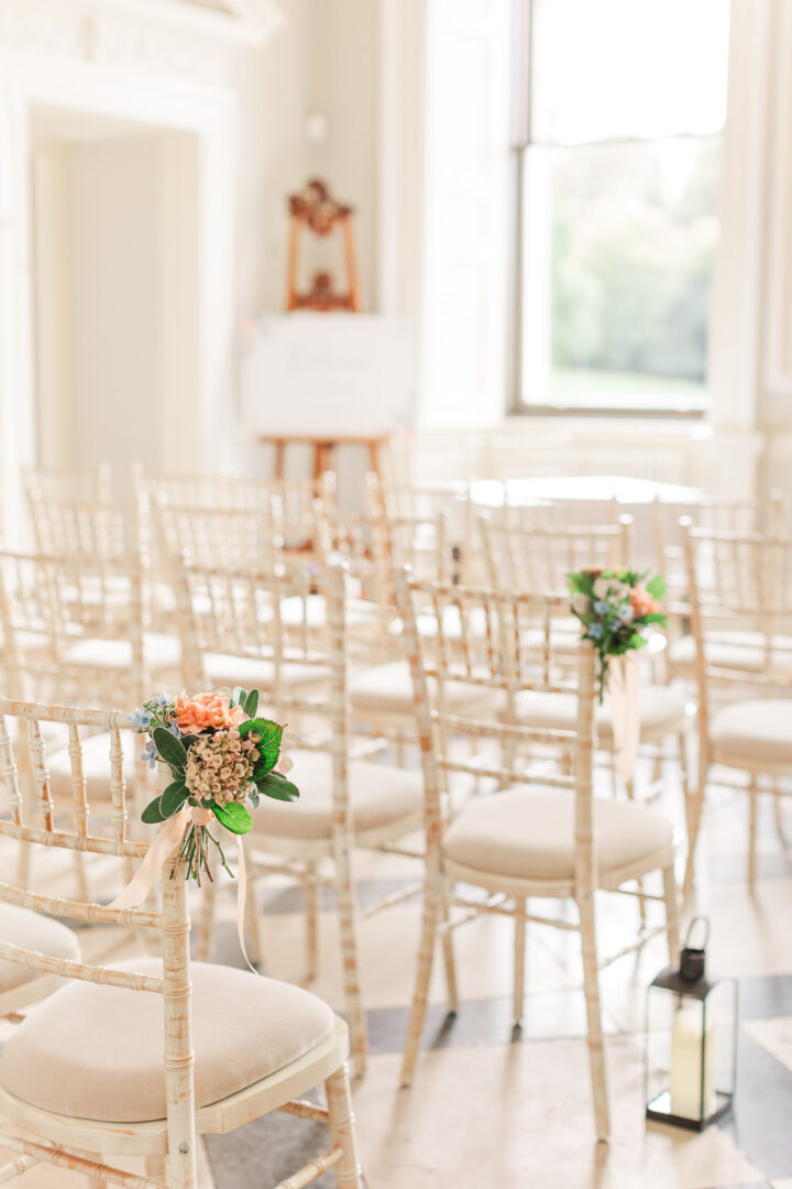 Wedding Aisle Decor Idea Lantern Candles Flowers James and Kerrie Photography