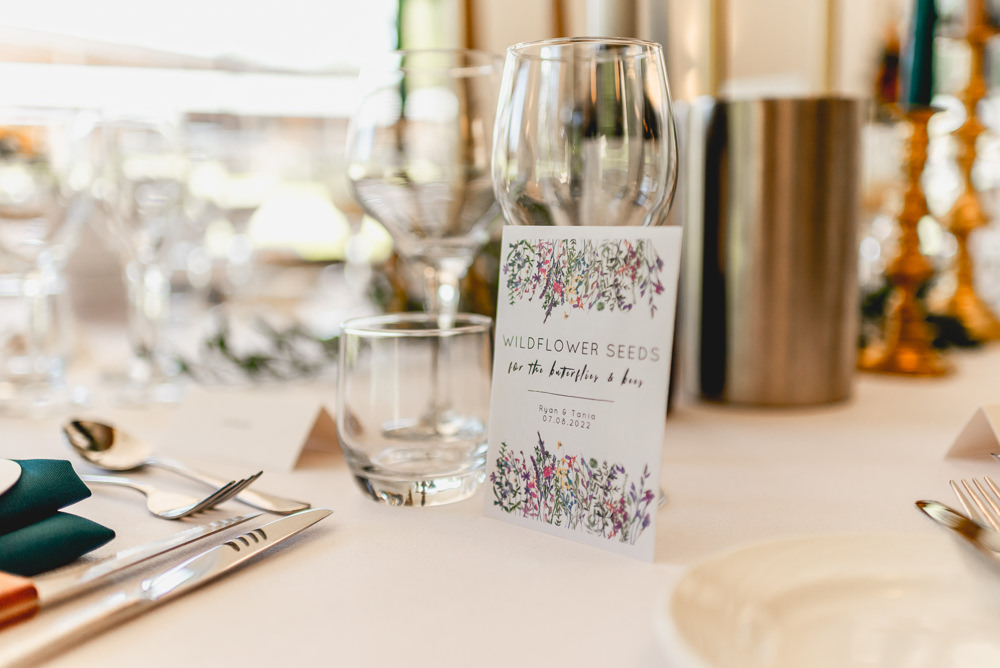 Seed Favours Woodlands Hothorpe Wedding Lisa Carpenter Photography