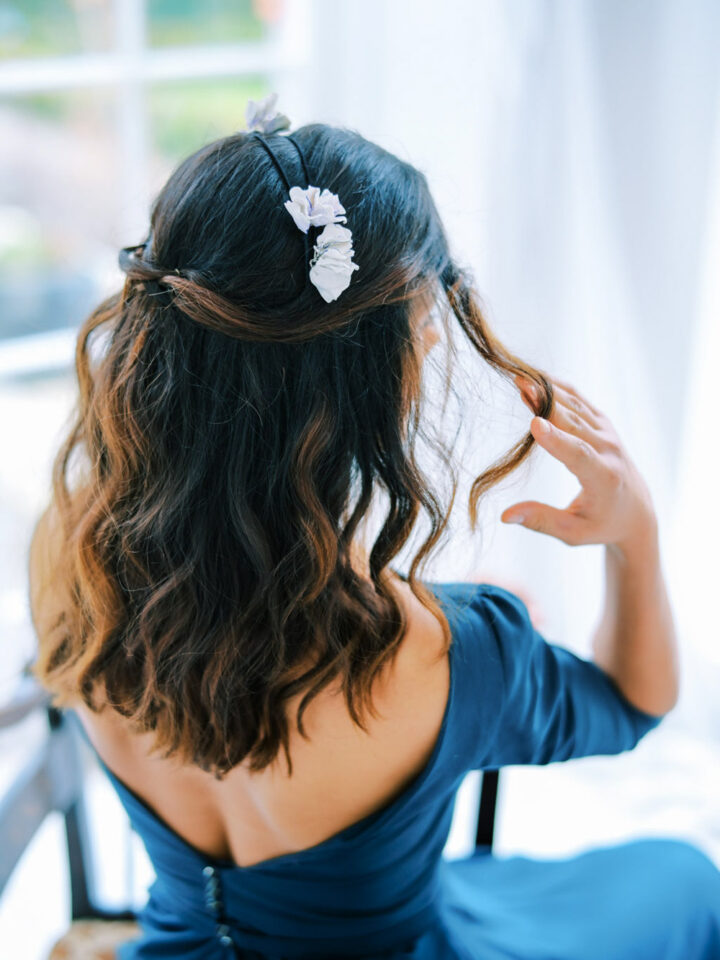 Bridesmaid Simple Hairstyle Inspiration Into The Light Fine Art Photography