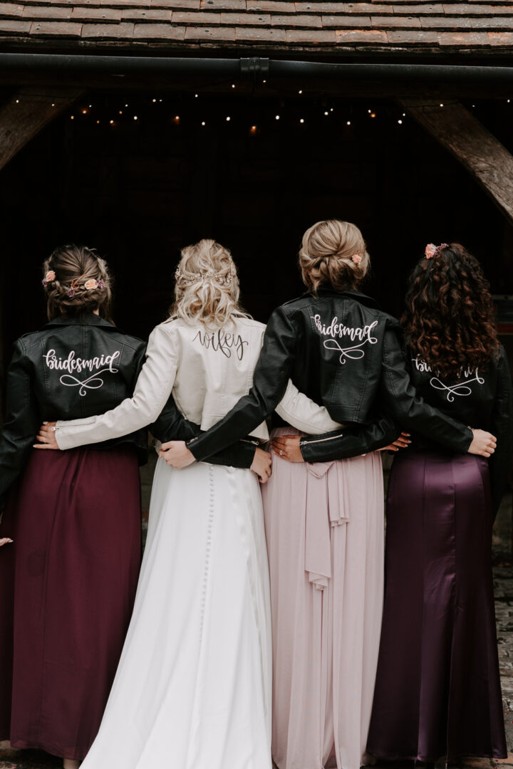 Bridesmaids Hairstyles Flowers Wedding The Light Painters