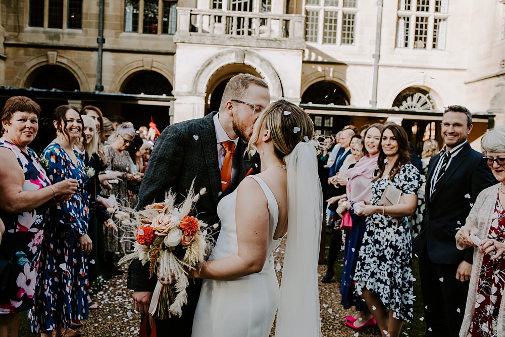 Burnt Orange Wedding Sian Hall Photography