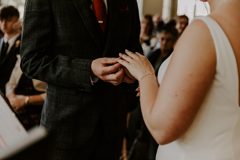 Burnt Orange Wedding Sian Hall Photography