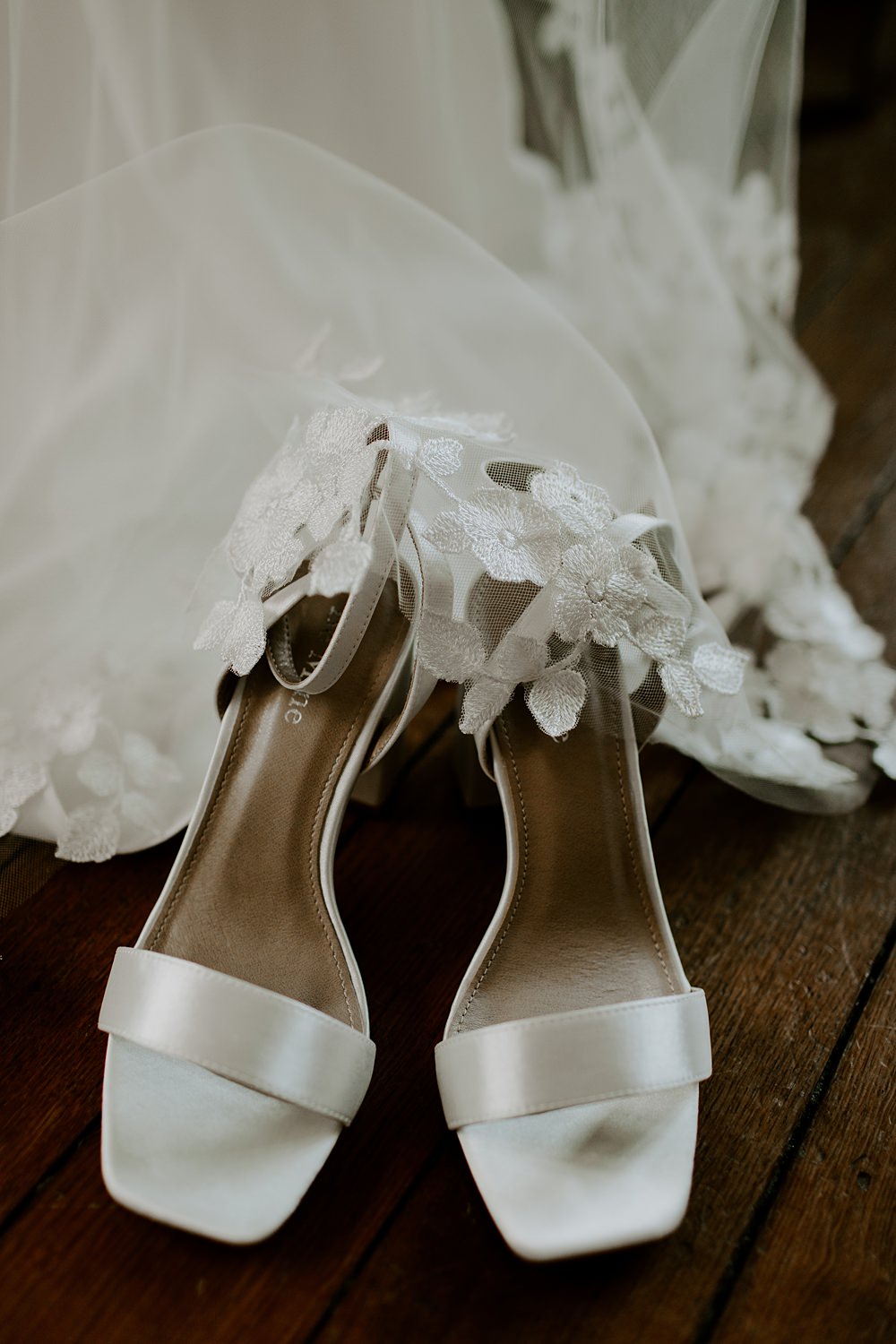 Bridal Shoes Veil Burnt Orange Wedding Sian Hall Photography