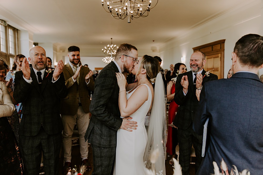 Burnt Orange Wedding Sian Hall Photography