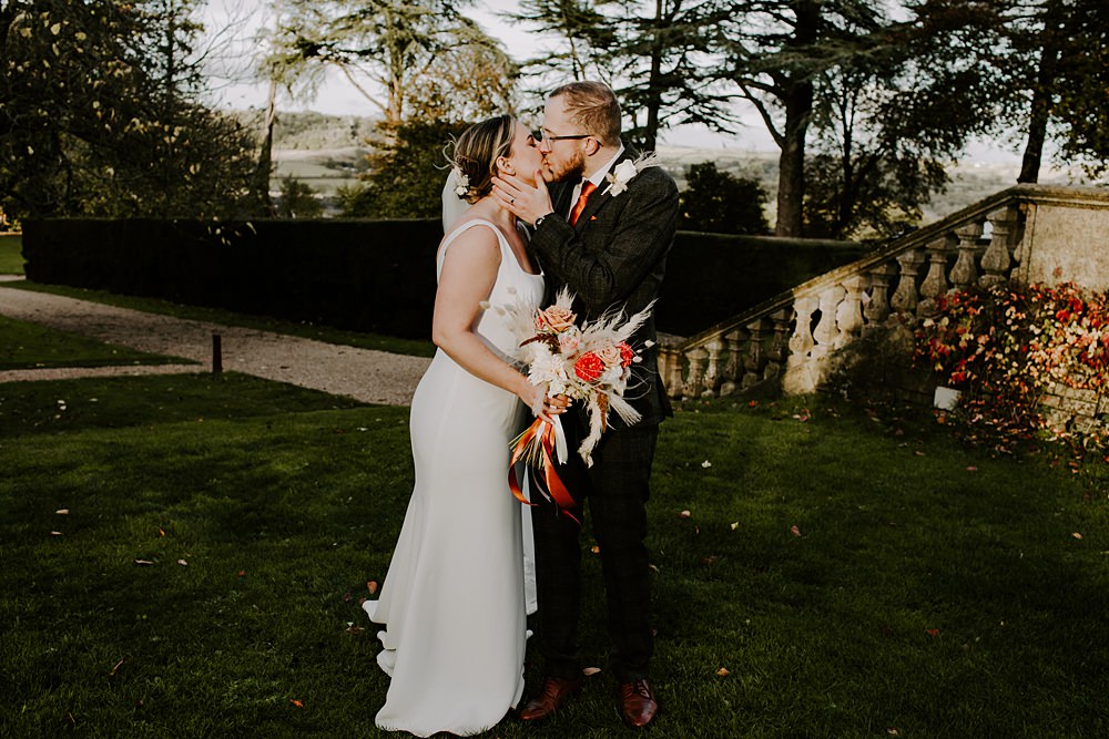 Burnt Orange Wedding Sian Hall Photography