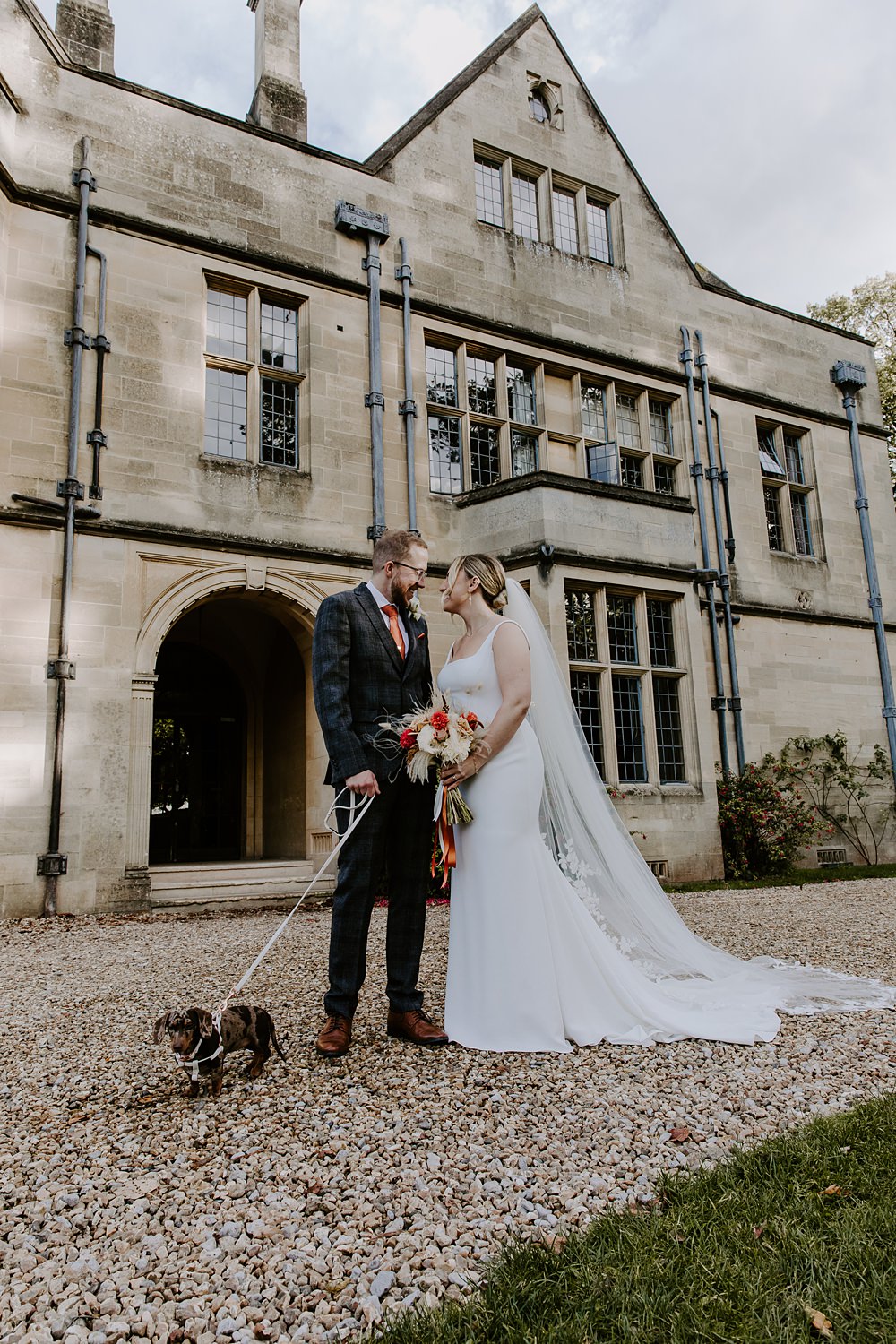 Burnt Orange Wedding Sian Hall Photography