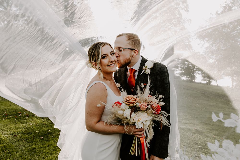 Burnt Orange Wedding Sian Hall Photography