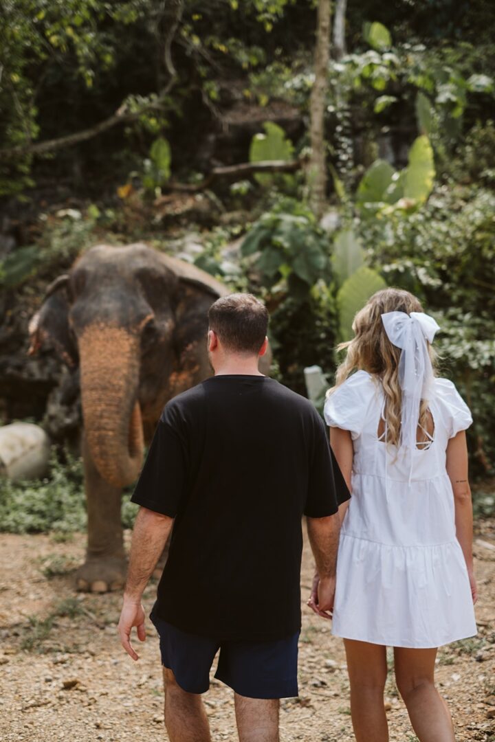 Rayavadee Krabi Wedding Thailand Blancorazon Wedding Bride Groom Elephants