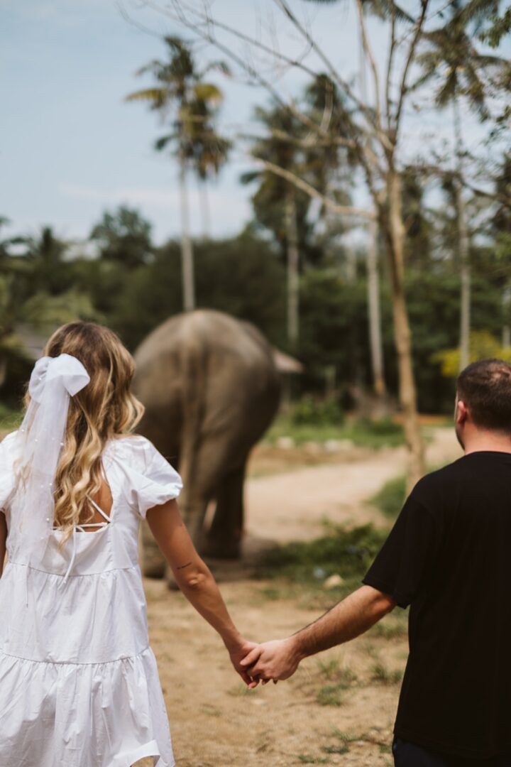 Rayavadee Krabi Wedding Thailand Blancorazon Wedding Bride Groom Elephants