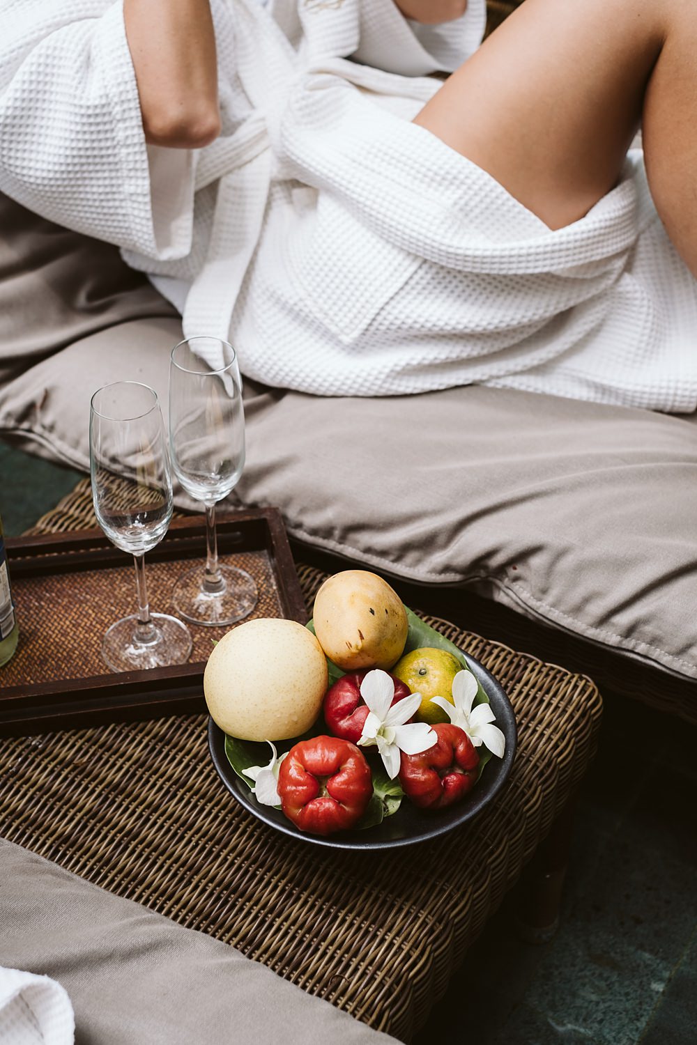 Fruit Breakfast Rayavadee Krabi Wedding Thailand Blancorazon Wedding
