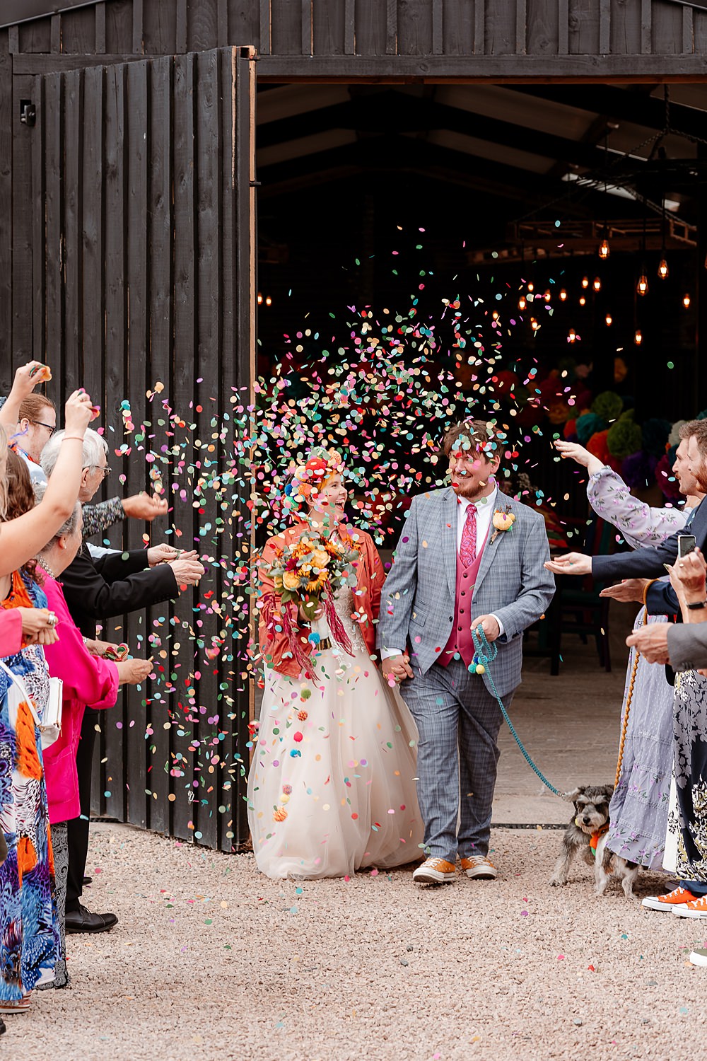 Confetti Throw The Wholehouse Wedding Katherine and her Camera