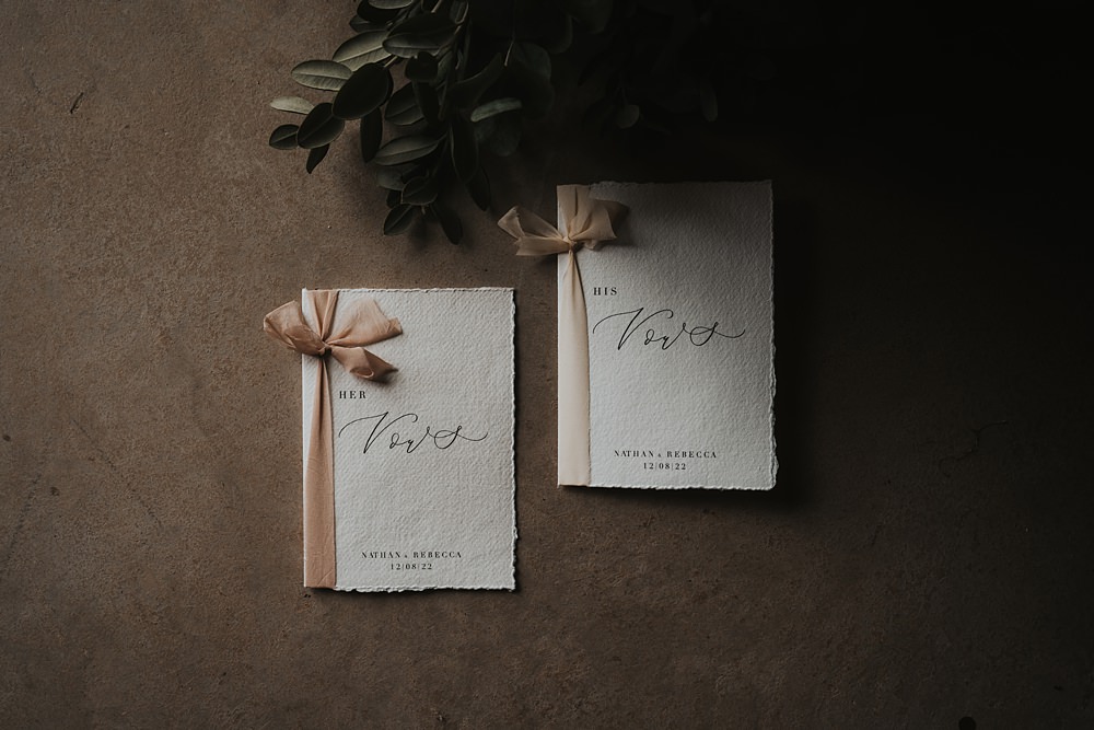 Vow Books Warm Celestial Wedding Firewood Film