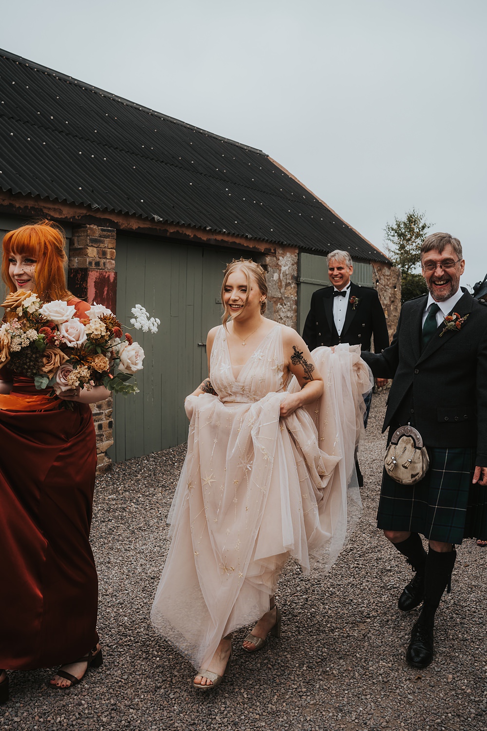 Warm Celestial Wedding Firewood Film