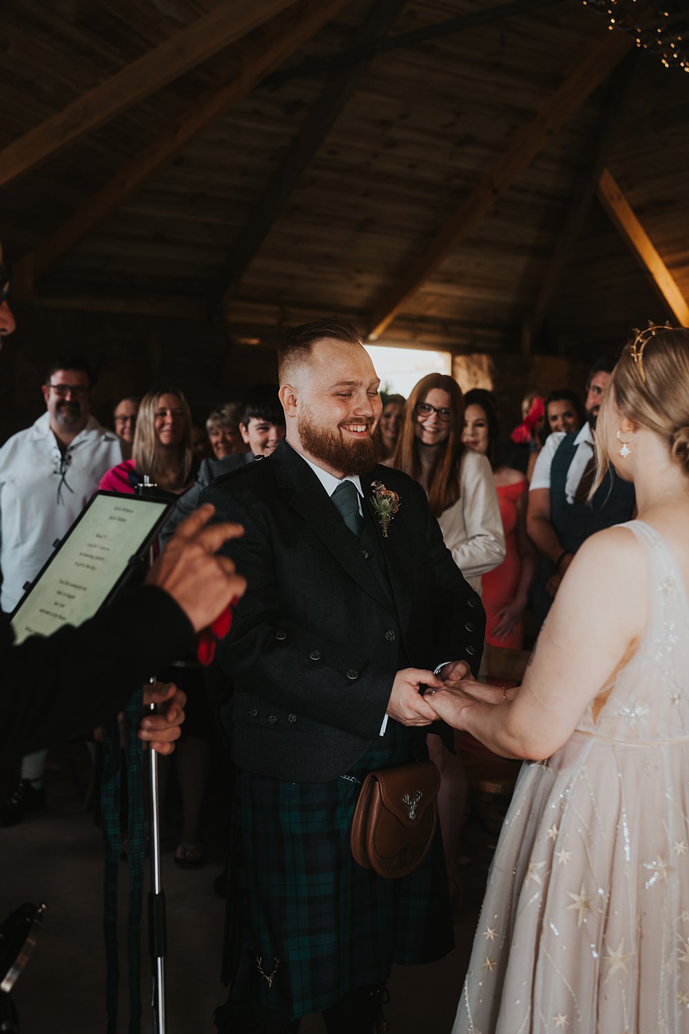Warm Celestial Wedding Firewood Film