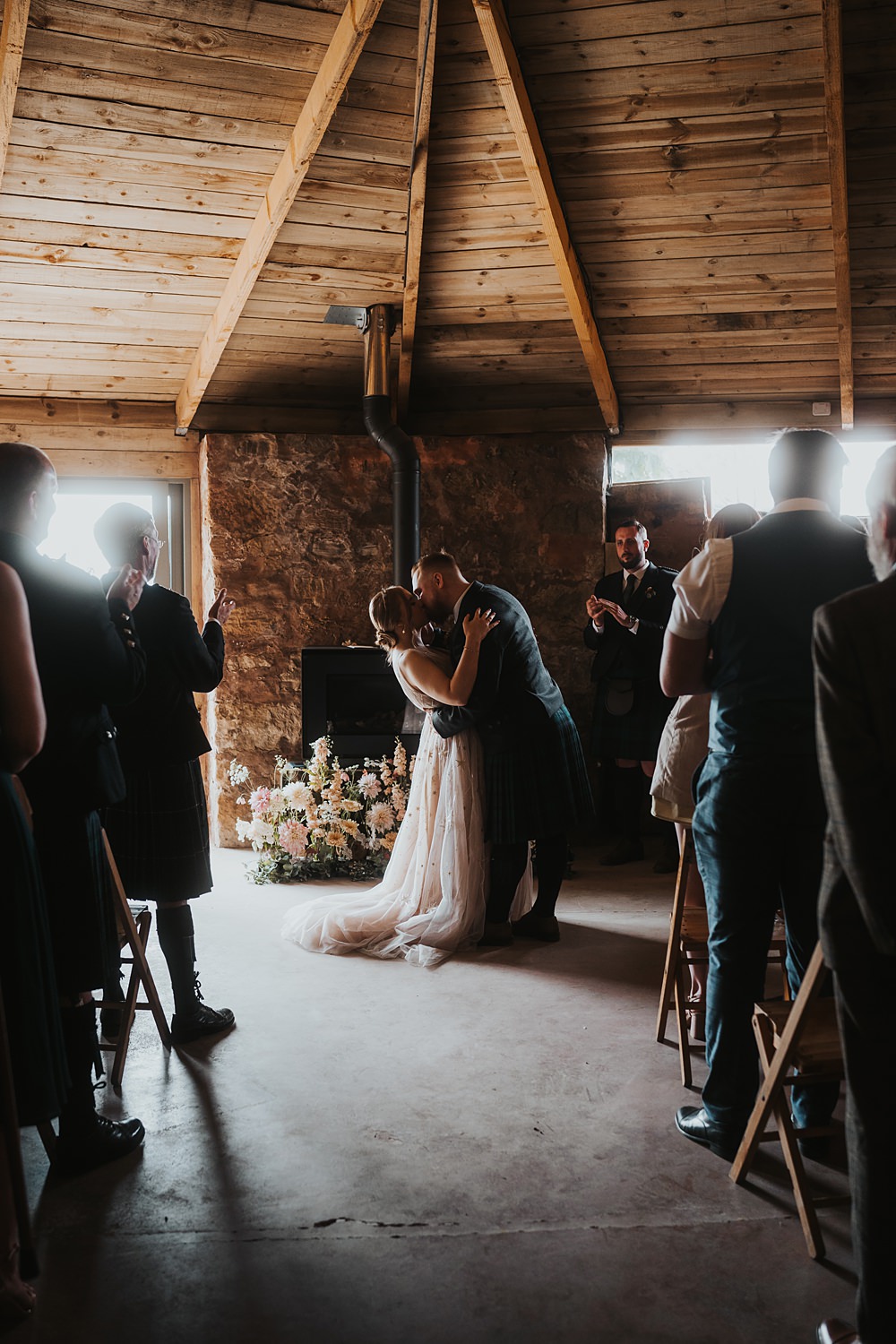 Warm Celestial Wedding Firewood Film