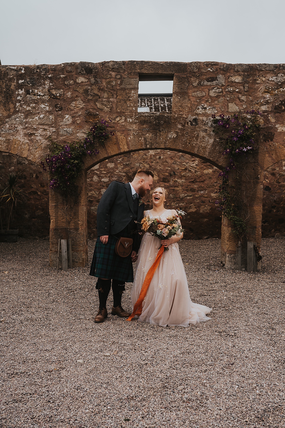 Warm Celestial Wedding Firewood Film