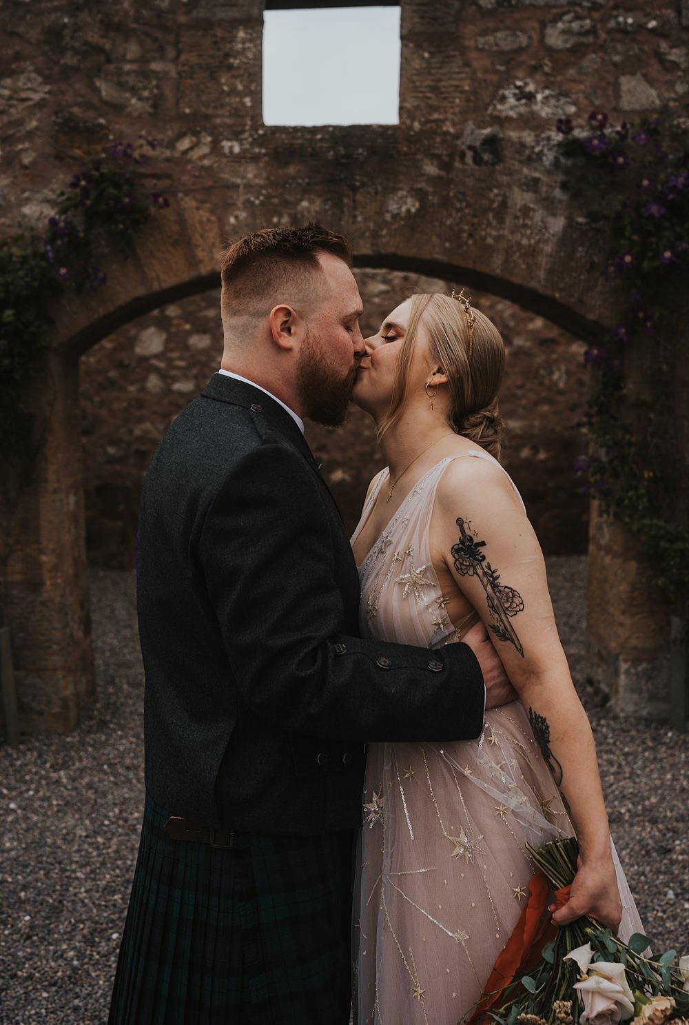 Warm Celestial Wedding Firewood Film