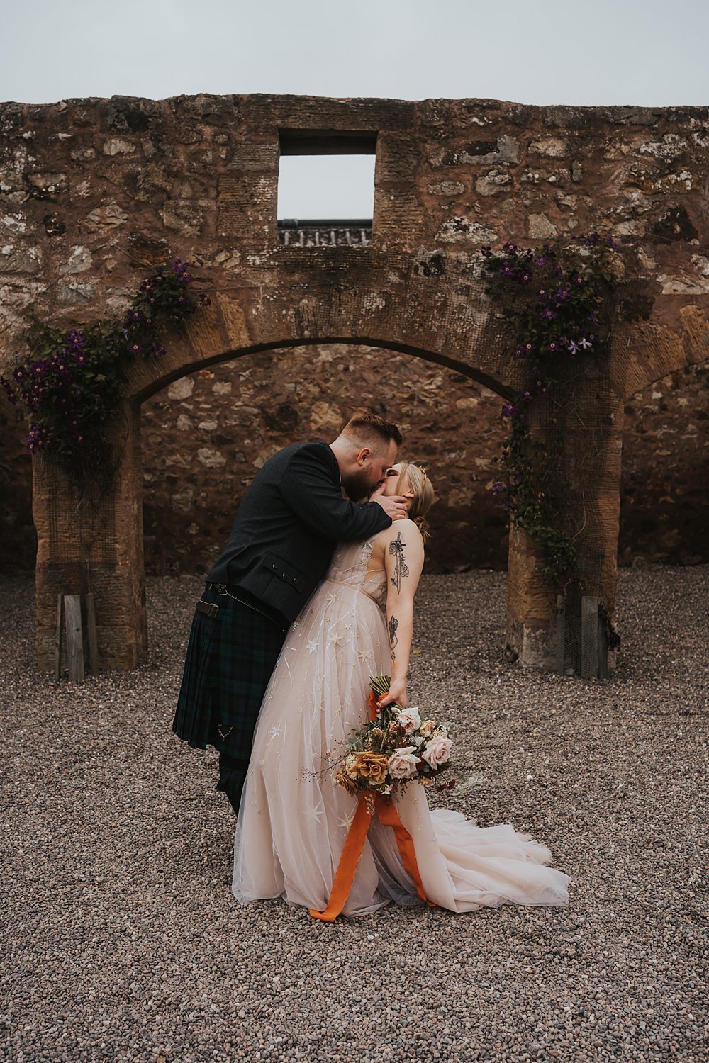 Warm Celestial Wedding Firewood Film
