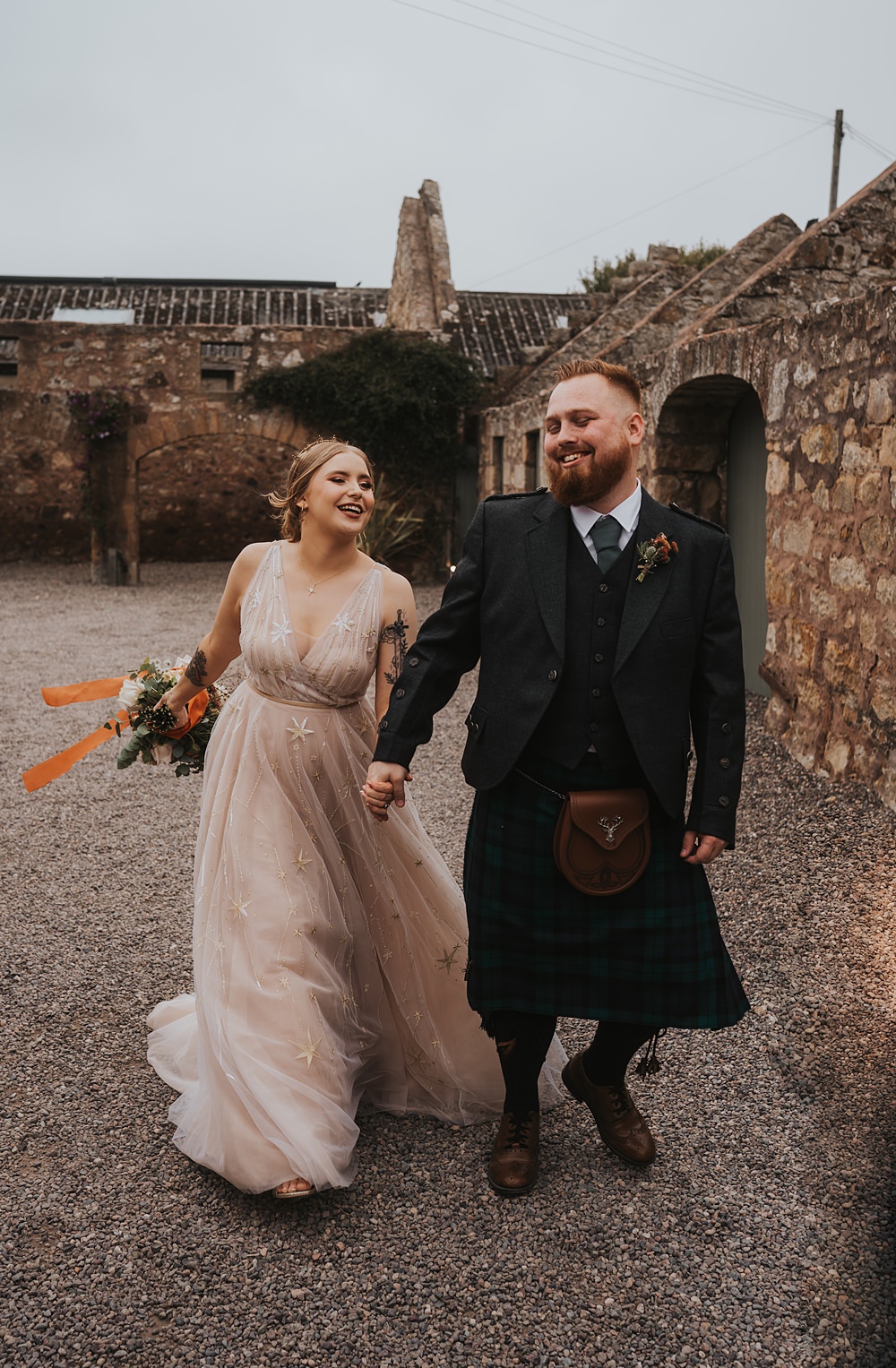 Warm Celestial Wedding Firewood Film