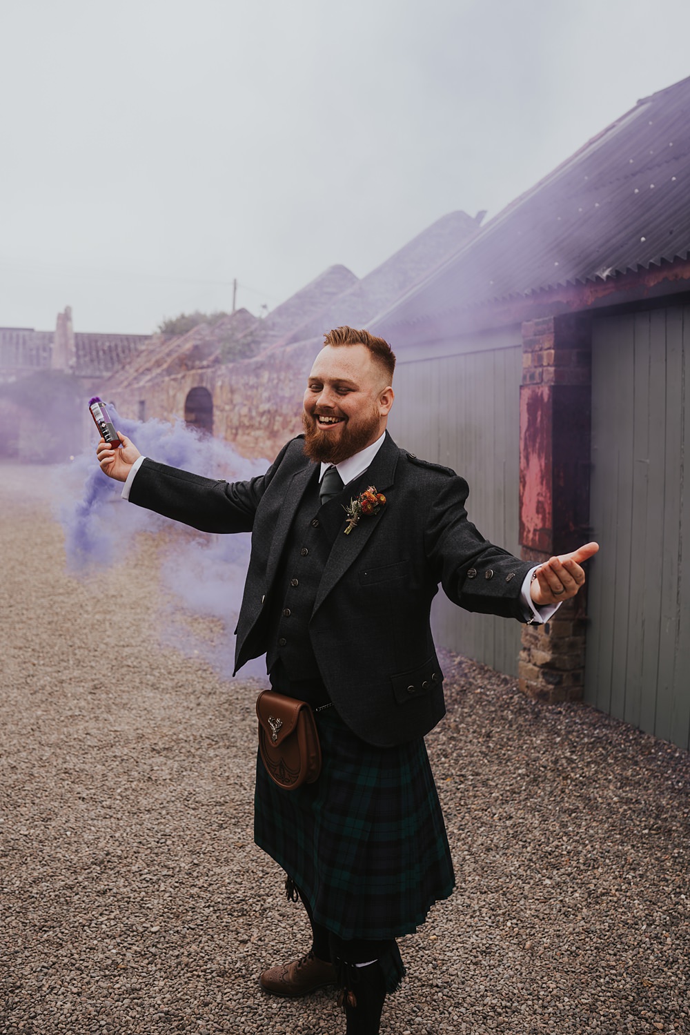 Warm Celestial Wedding Firewood Film