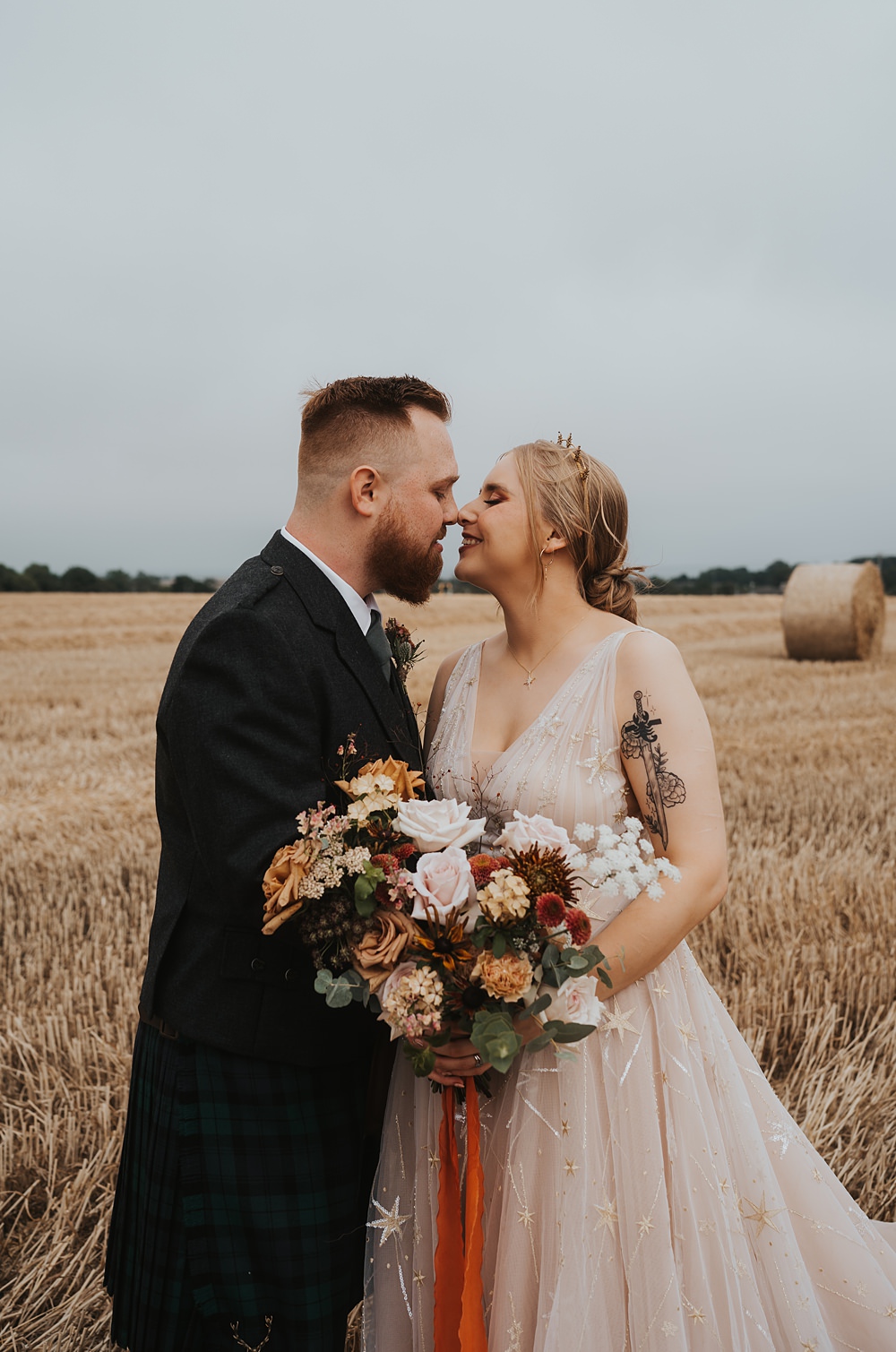 Warm Celestial Wedding Firewood Film