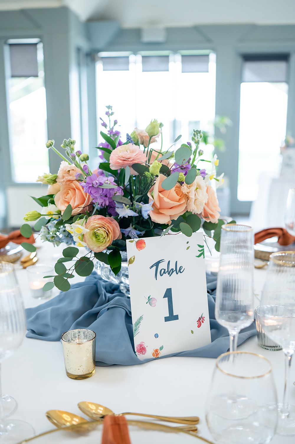 Luxury \u0026 Colourful Wildflower Barrington Hall Wedding Ideas, image size:1000x1503