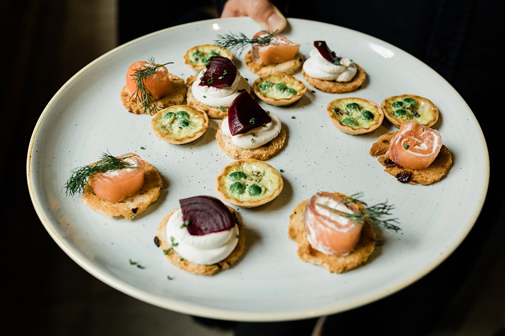 Canapes Bothy Glasgow Wedding Struve Photography