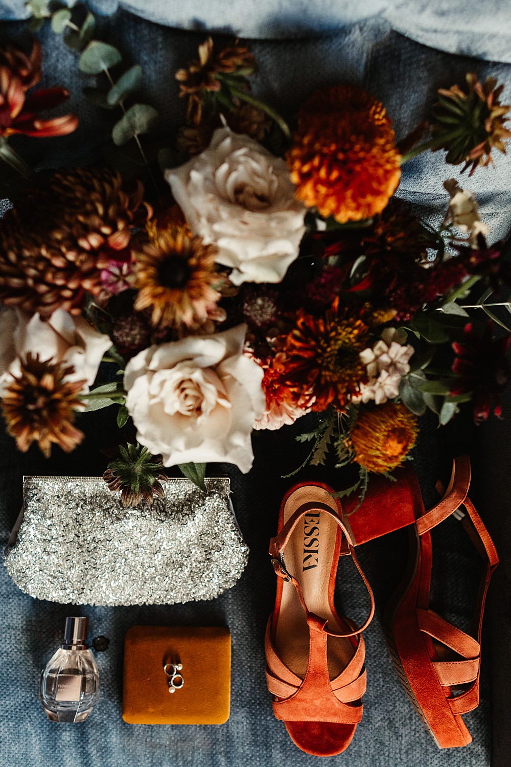 Engine Works Wedding Emma Lawson Photography Shoes Bag Bride Flowers