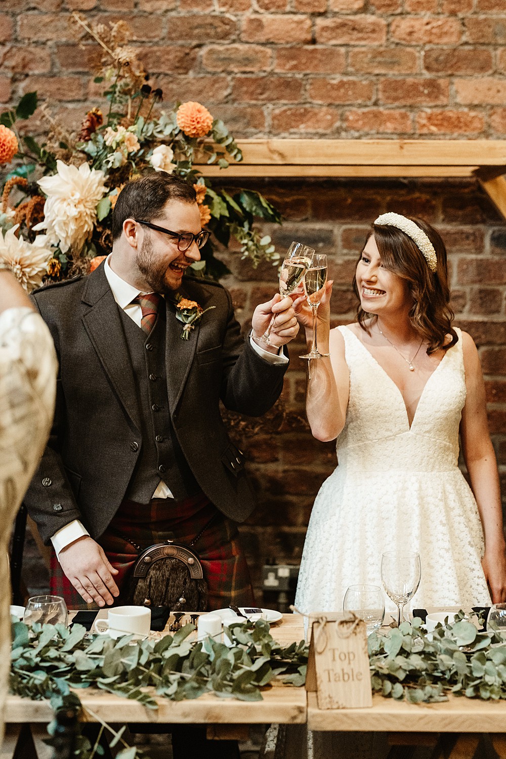 Toast Speech Engine Works Wedding Emma Lawson Photography