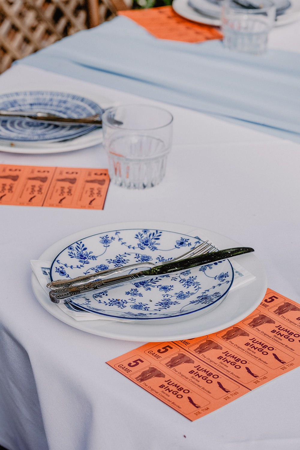 Blue Pattern Plates Georgian Townhouse Wedding Camilla Andrea Photography