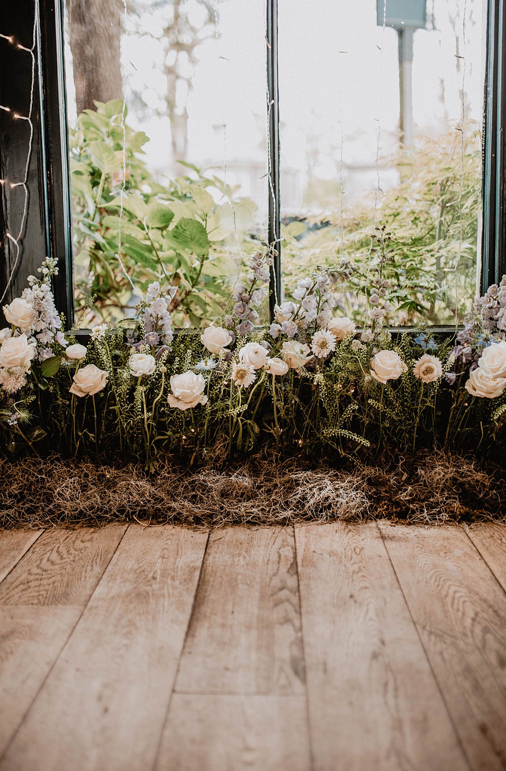 Floor Meadow Flowers Georgian Townhouse Wedding Camilla Andrea Photography