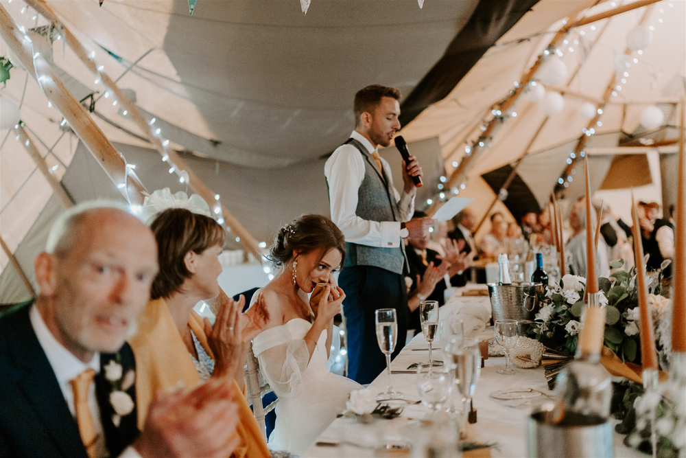 Leicestershire Tipi Wedding Gina Fernandes Photography