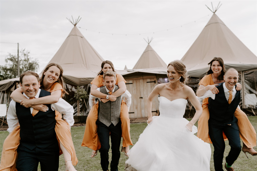 Leicestershire Tipi Wedding Gina Fernandes Photography