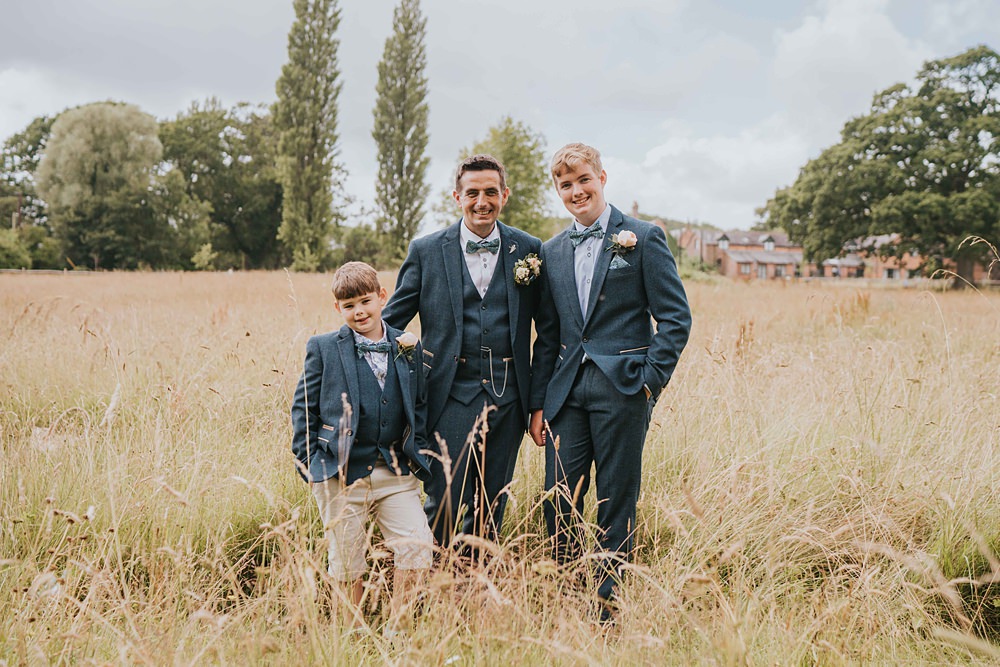 Groom Page Boys Suits Marshwood Manor Wedding Grace Elizabeth