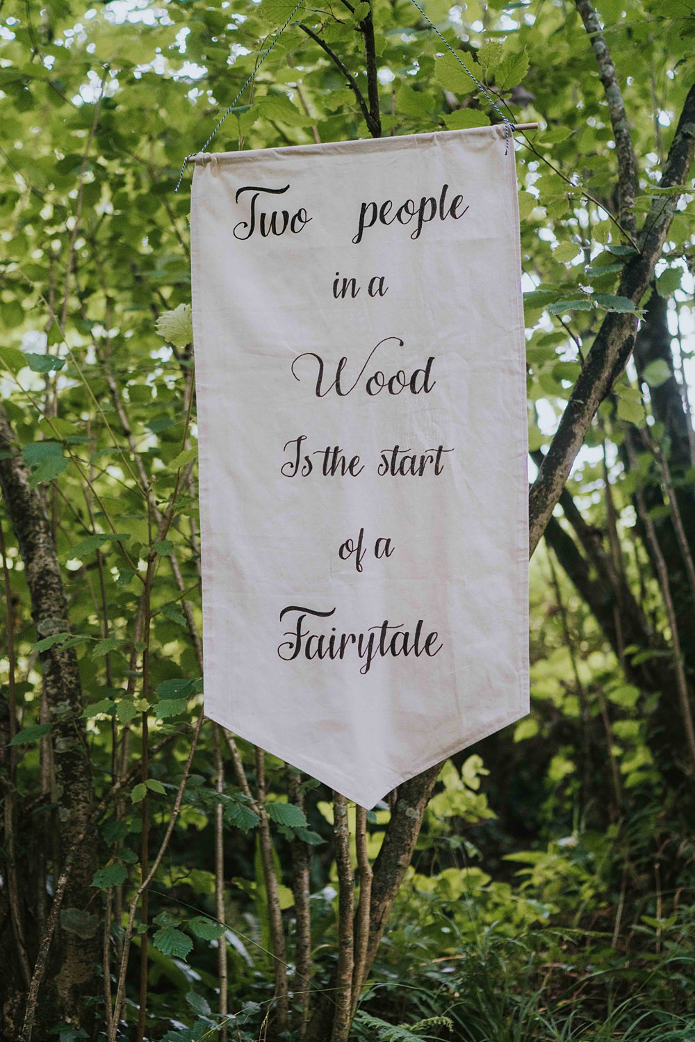Banner Love Sign Marshwood Manor Wedding Grace Elizabeth