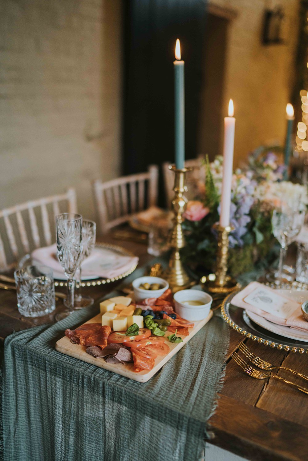 Grazing Sharing Food Table Marshwood Manor Wedding Grace Elizabeth
