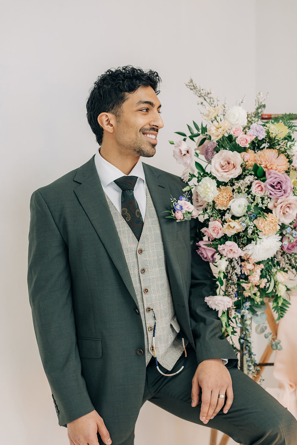 Peach Yellow Lilac Wedding Ideas Tess Lucas Photography