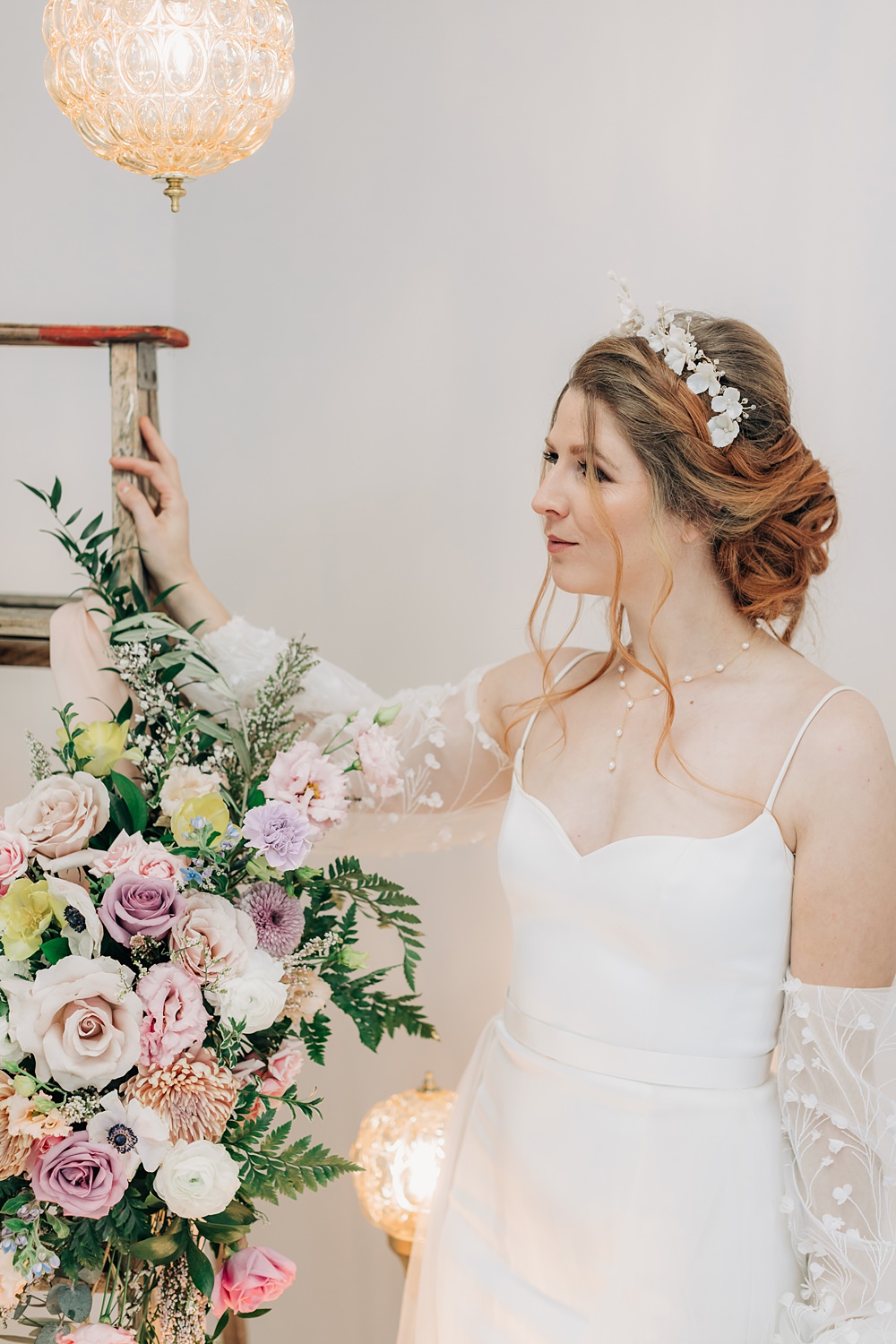 Peach Yellow Lilac Wedding Ideas Tess Lucas Photography