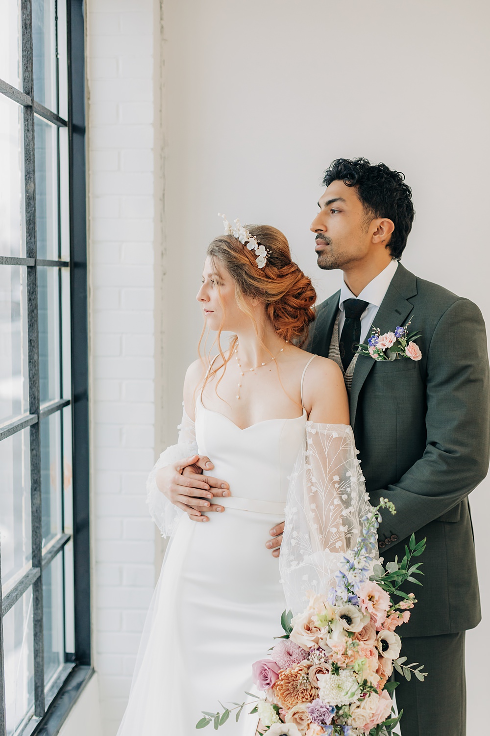 Peach Yellow Lilac Wedding Ideas Tess Lucas Photography
