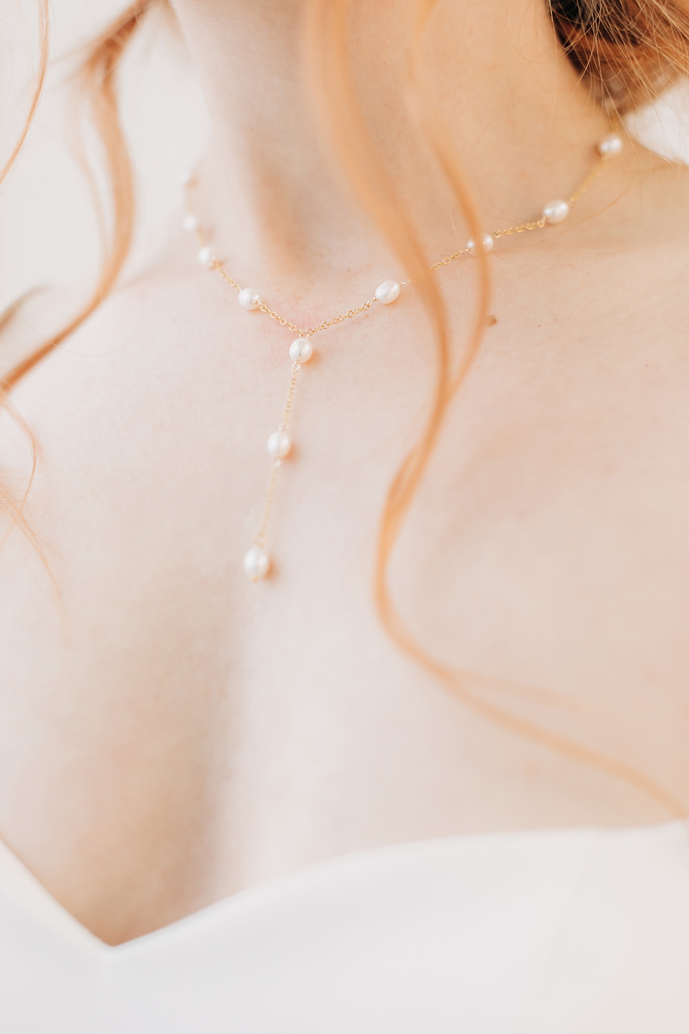 Bride Necklace Peach Yellow Lilac Wedding Ideas Tess Lucas Photography