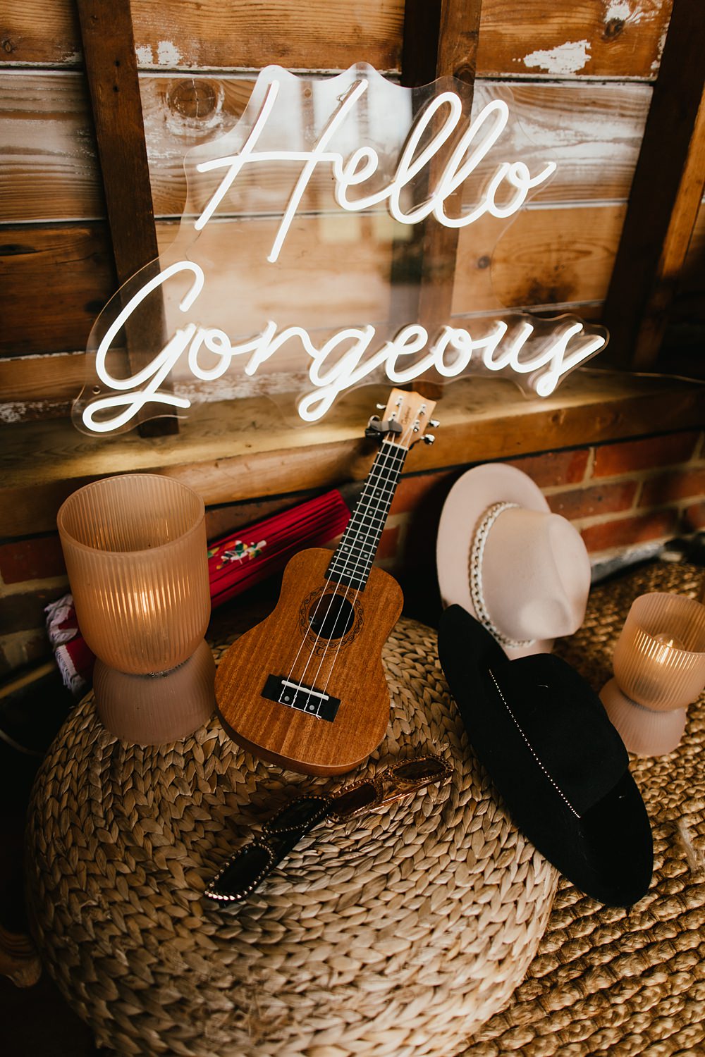 Photo Booth Props Neon Sign Stokes Barn Farm Wedding Ideas Pippa Volans Photography