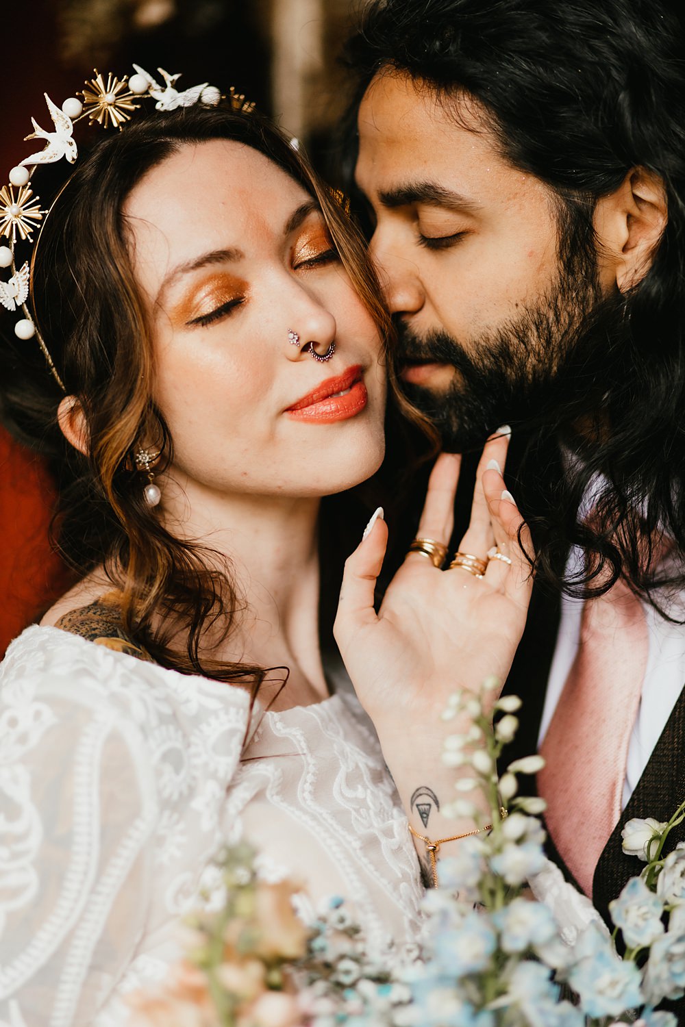 Bride Make Up Stokes Barn Farm Wedding Ideas Pippa Volans Photography