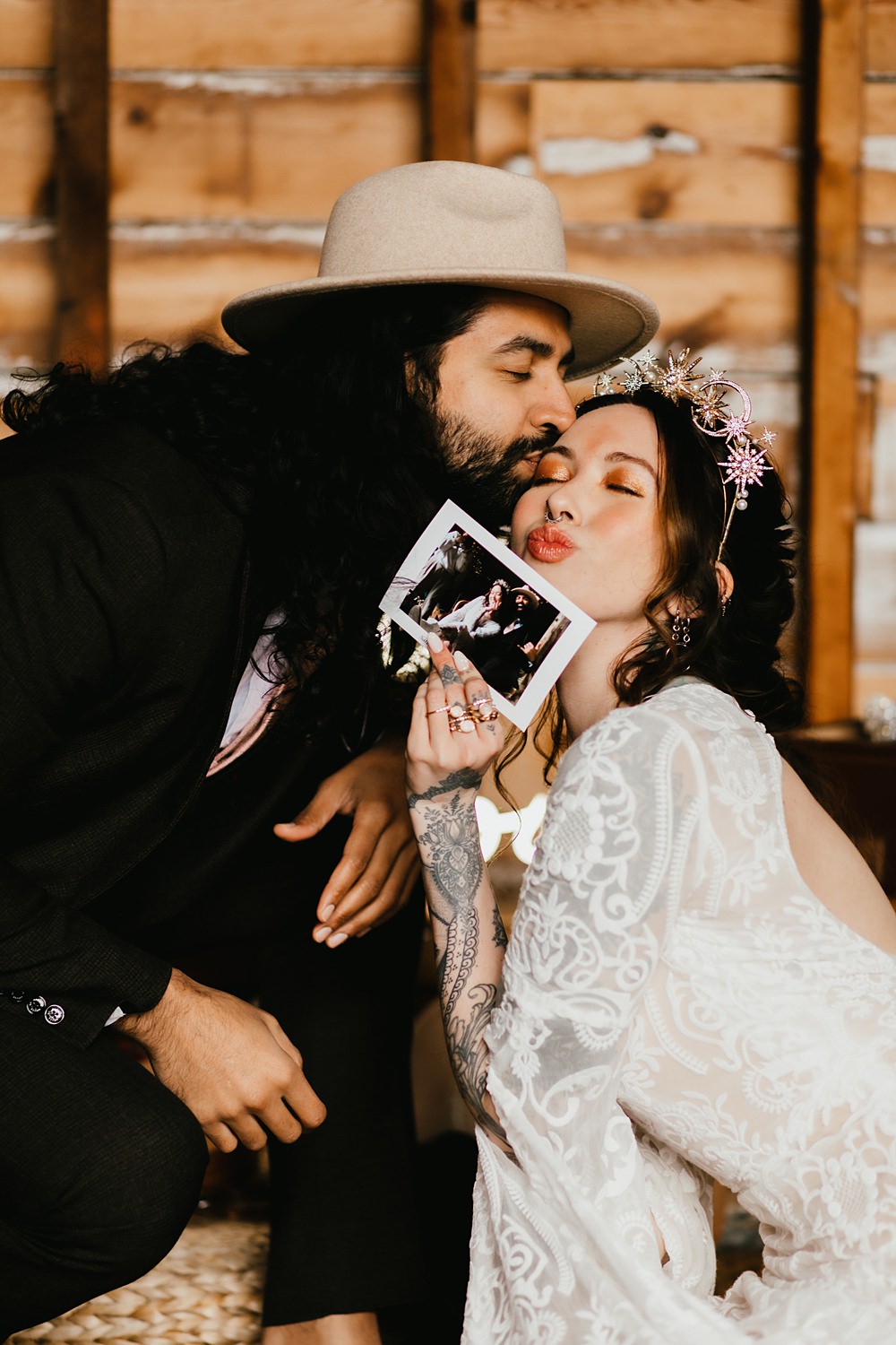 Instant Photo Booth Stokes Barn Farm Wedding Ideas Pippa Volans Photography