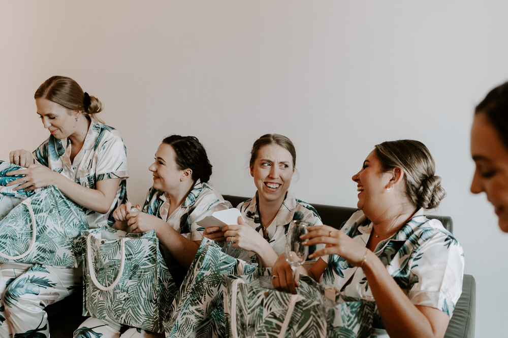 Bridesmaid Gifts Tropical Botanical Wedding Gina Fernandes Photography